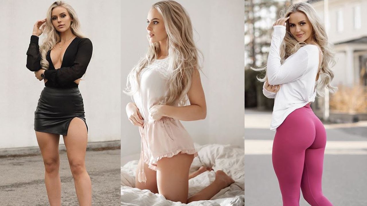 ANNA NYSTROM HOT WORKOUT COMPİLATİON