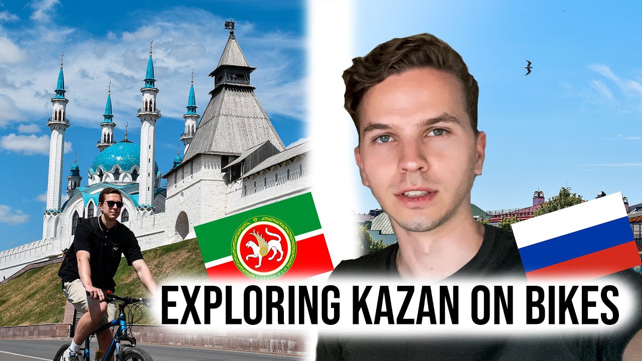 OUR BİCYCLE TOUR OF KAZAN, TATARSTAN - RUSSİA