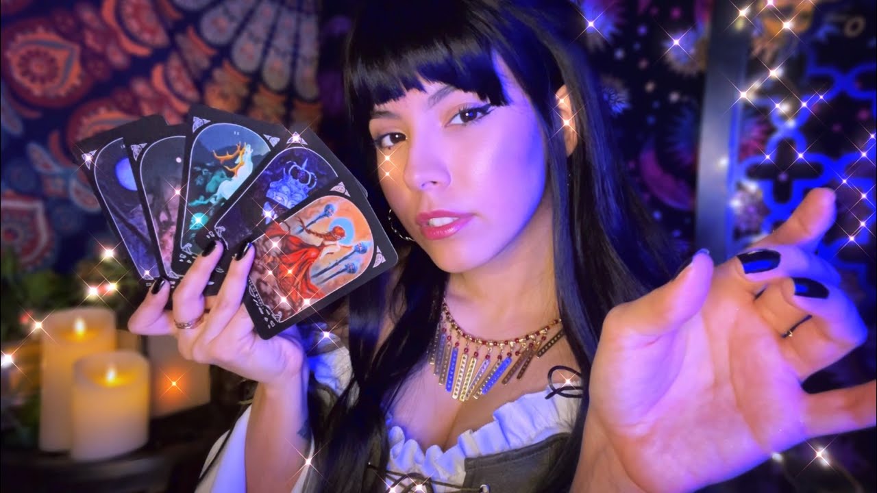 ASMR | Chaotic Tarot Card Reading ✨ (+ some personal attention)