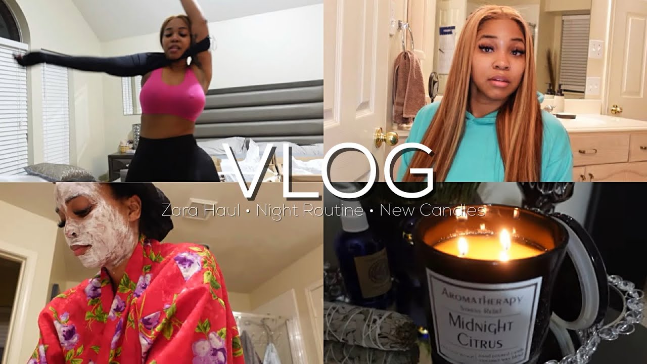 ZARA TRY ON FAIL + NEW CANDLES +   GOING BLONDE + NIGHT ROUTINE | VLOG | Gina Jyneen