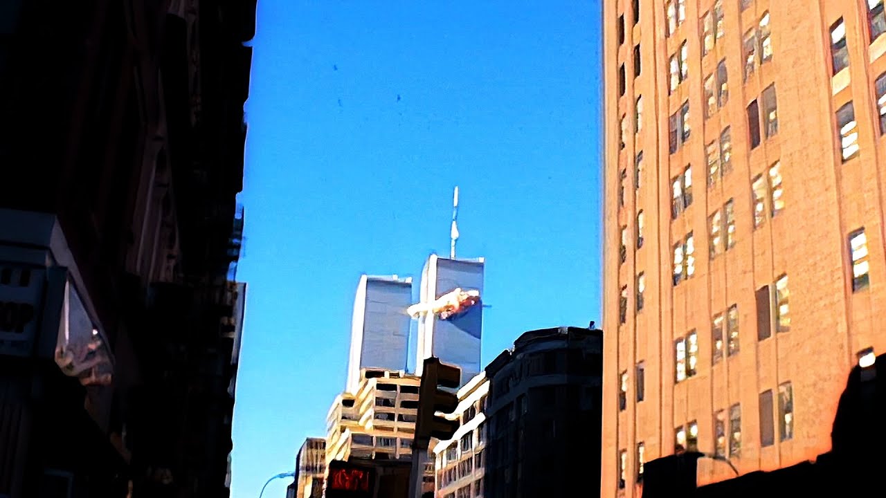 wtc 9/11 | first plane hit in north tower | jules naudet video (remastered 60fps aı upscaled)