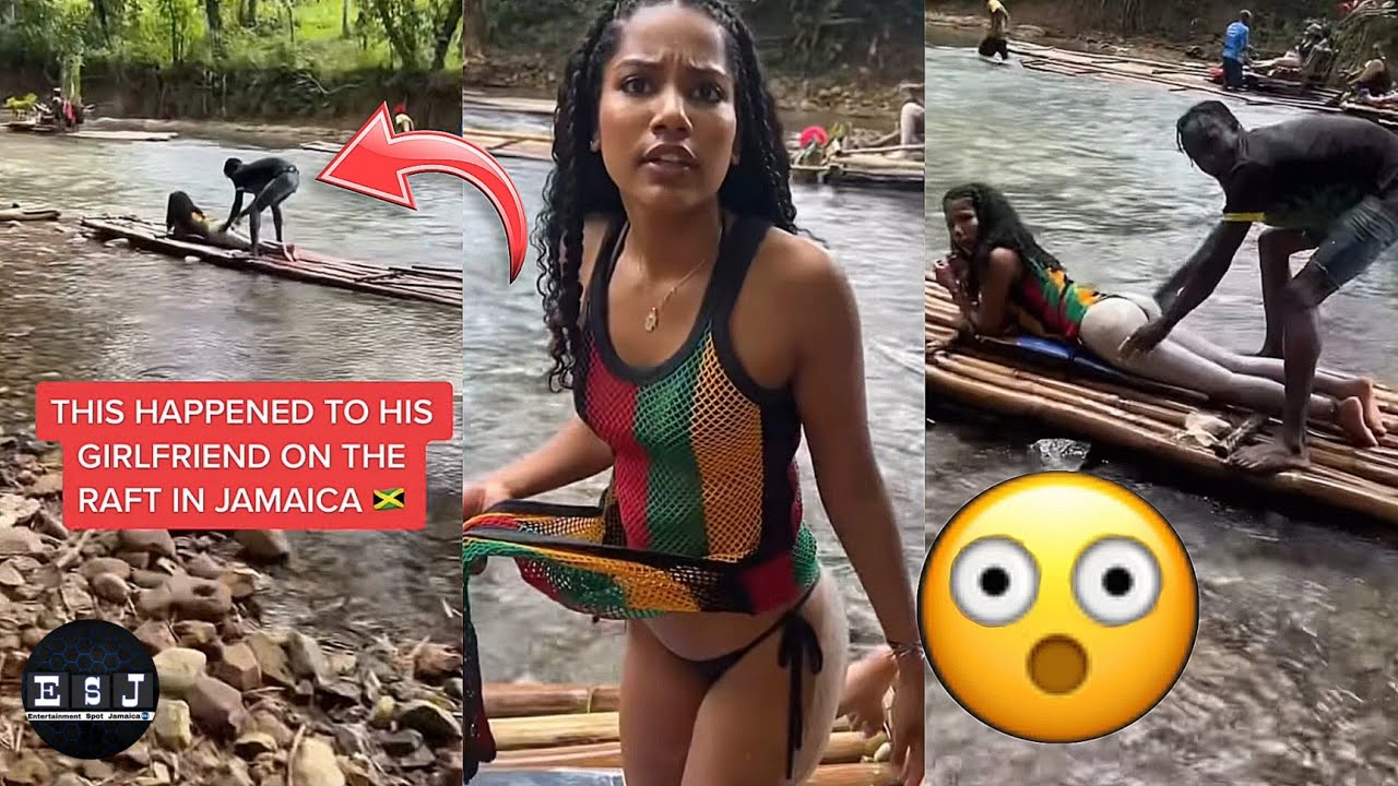 OMG! Man catch him wife pon raft a get rub dung by a Jamaican  rvsh har br@wlin look what happened