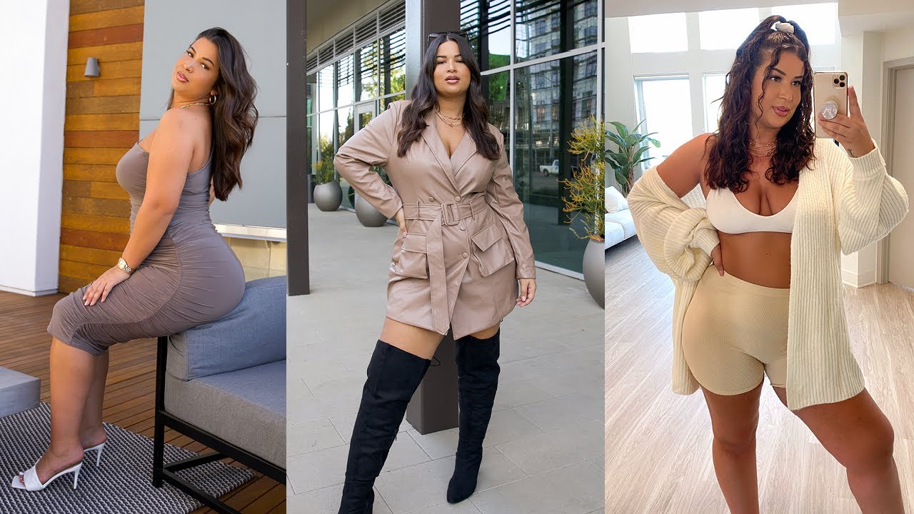 My Winter Favorites From MISSGUIDED! Plus Size Try On Haul