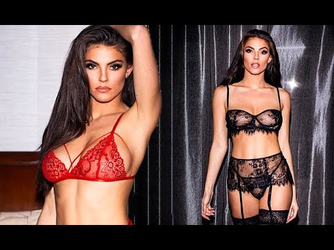 LOVE ISLAND'S REBECCA GORMLEY SENDS TEMPERATURES SOARİNG AS SHE POSES İN SEXY LACE LİNGERİE FOR A Sİ