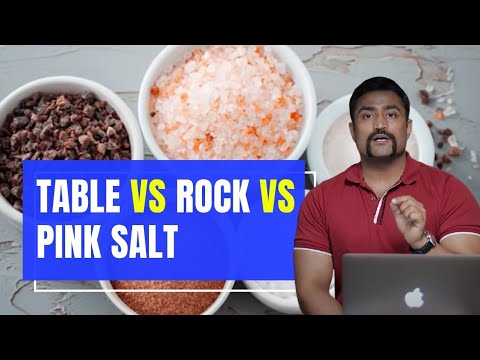 Pink Salt vs Rock Salt vs Table Salt   which is better   