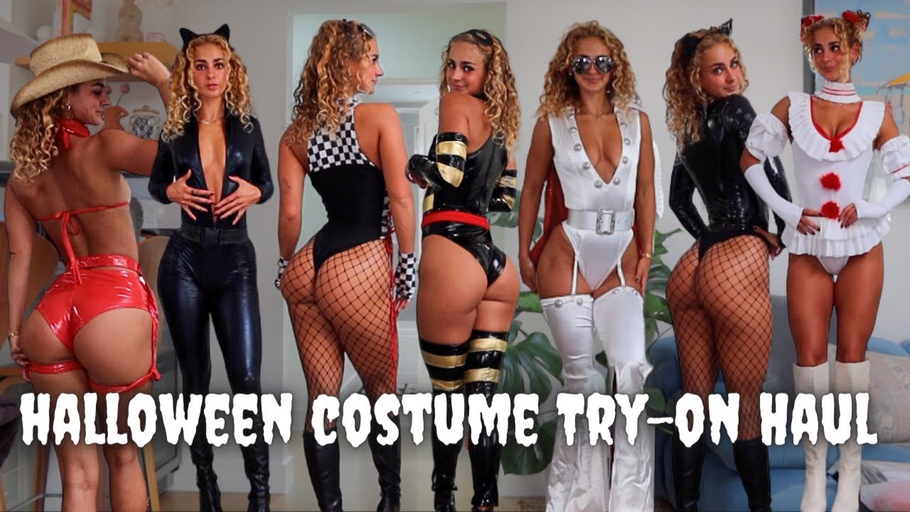 halloween costume try-on haul