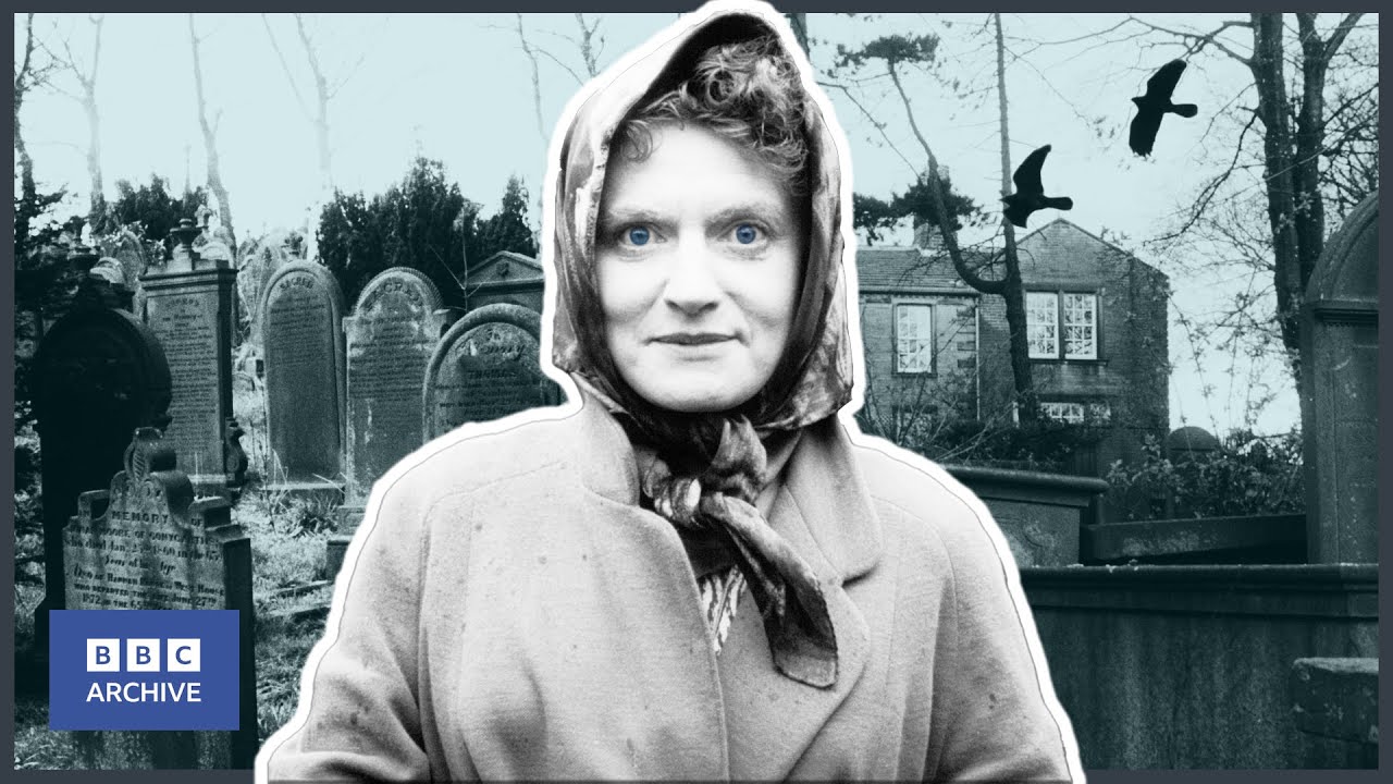 1961: MURIEL SPARK at the BRONTË HOME CEMETERY | Bookstand | Writers & Wordsmiths | BBC Archive