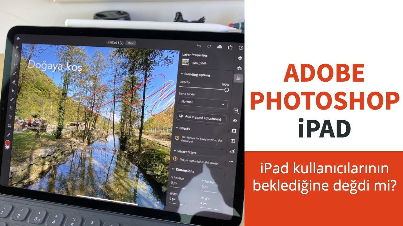 Adobe Photoshop iPad uygulama incelemesi