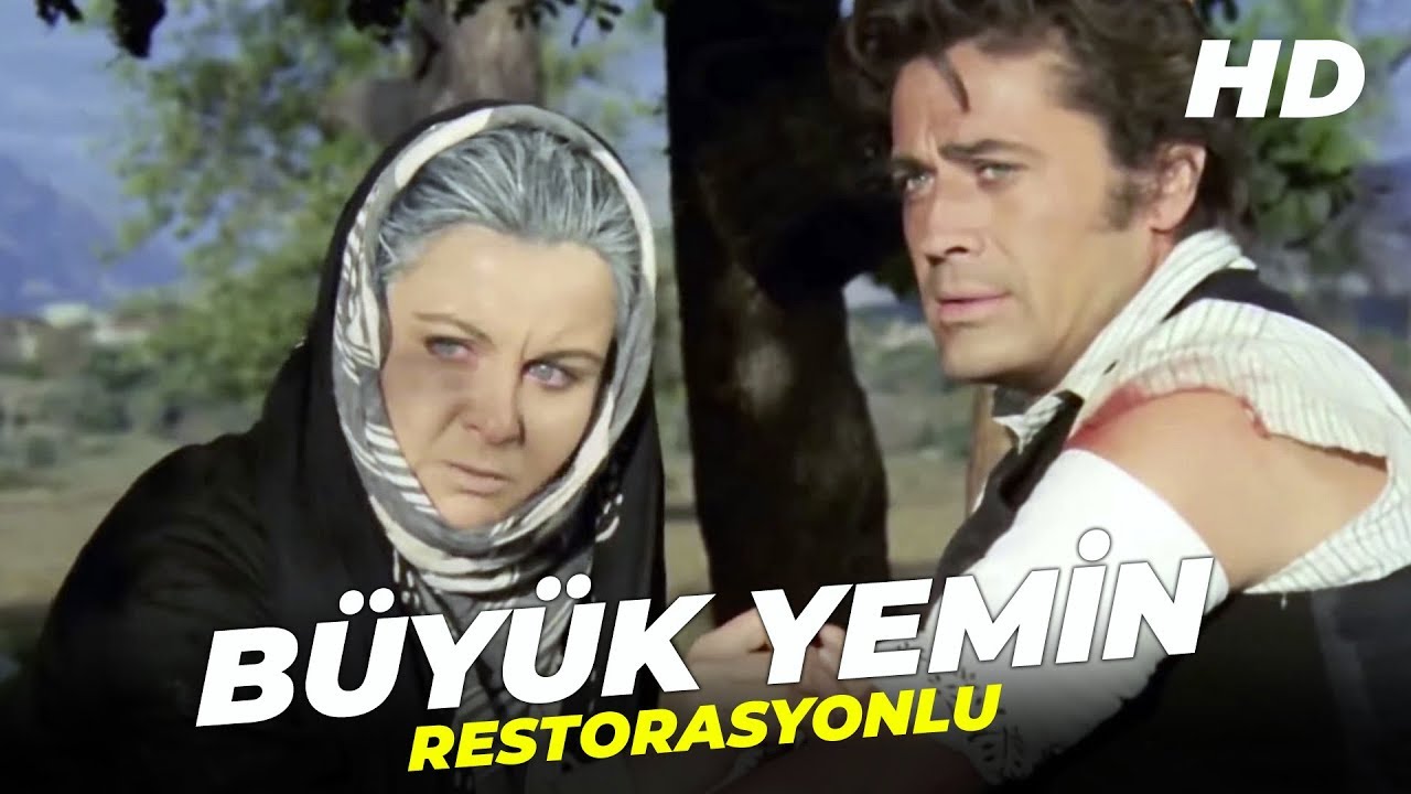 Büyük Yemin | Cüneyt Arkın Fatma Girik Eski Türk Filmi (Restorasyonlu)