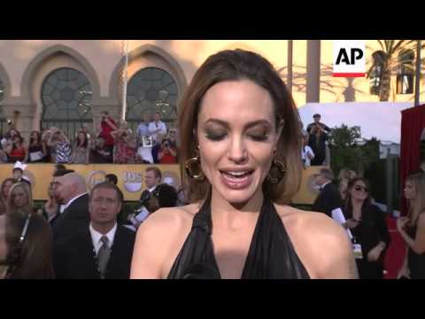 Angelina Jolie and others talk about their red-carpet couture
