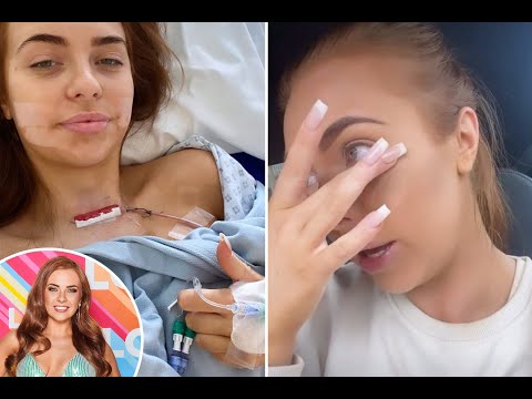 Demi Jones devastated as doctors tell her she’s got thyroid cancer after operation to