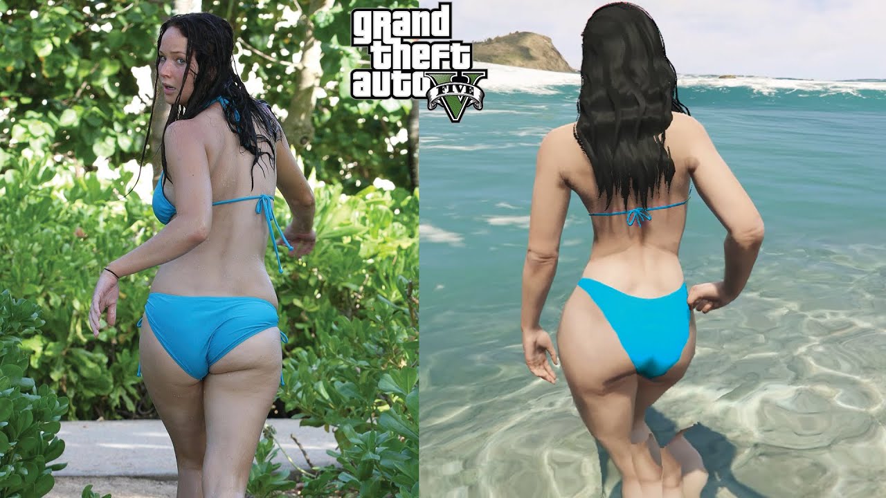 How To Find Jennifer Lawrence In GTA 5?(Hot Actress!)