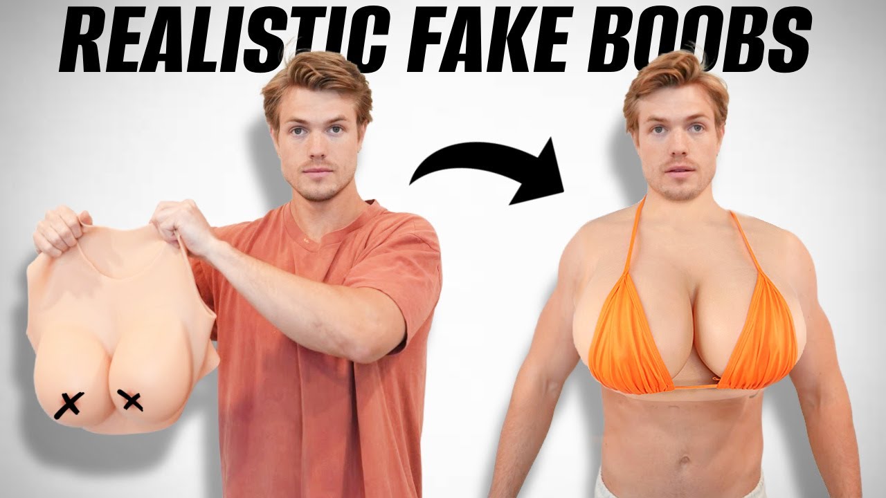 I SPENT 24 HOURS İN THE WORLD'S MOST REALİSTİC FAKE BOOBS