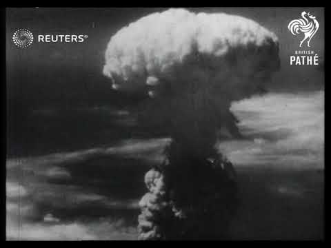 Second atomic bomb of World War II explodes over Nagasaki  