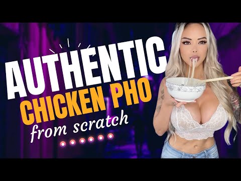 HOW TO MAKE AUTHENTİC VİETNAMESE CHİCKEN PHO GA FROM SCRATCH İN THE INSTANT POT PRESSURE COOKER