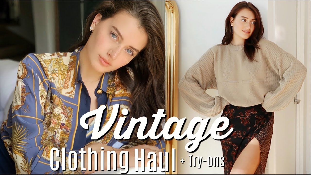 VİNTAGE CLOTHİNG HAUL | THRİFTİNG TİPS  FAVORİTE STORES