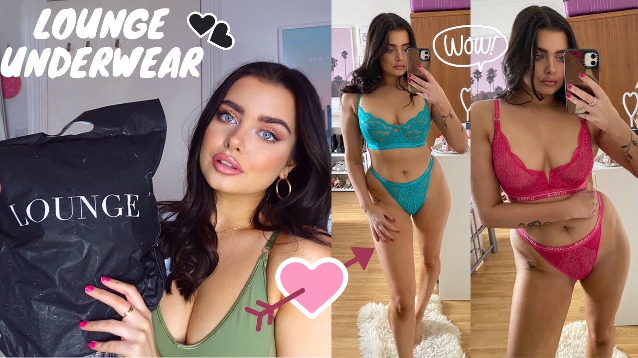 LOUNGE UNDERWEAR | Valentines Day Try On Haul | Midsize | Looking sexy for myself!!!