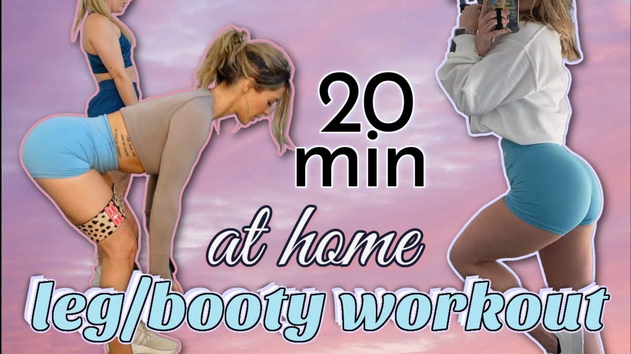 Leg and Booty Workout | *less than* 20 MIN {At Home Real Time Workout!!}