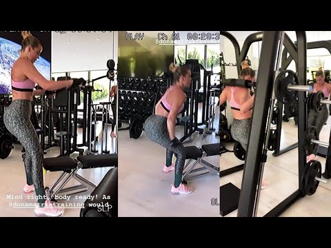 Khloe Kardashian Exercise Video