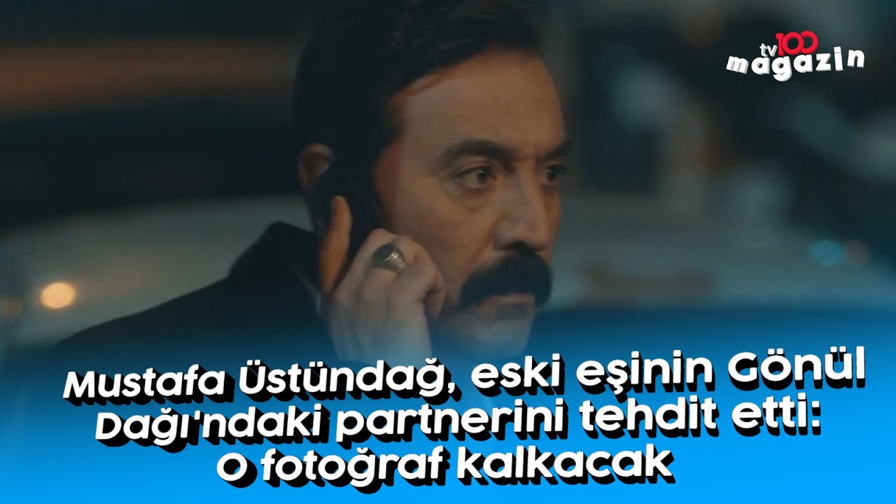 Mustafa Üstündağ, Ecem Özkaya'nın dizideki partnerini tehdit etti
