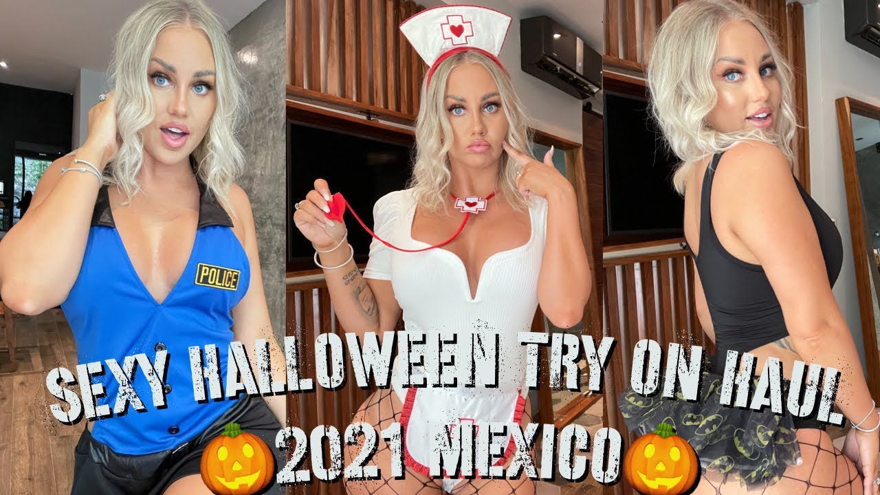 SEXY HALLOWEEN TRY ON HAUL ???? OUTFIT IDEAS IN MEXICO 2021|