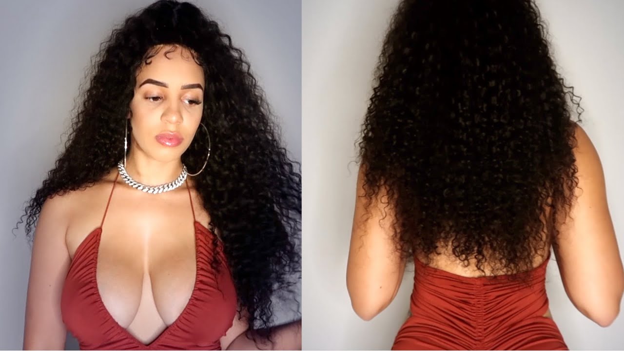 Christmas Gift!! Cute Jerry Curly Lace Part Wig | FOR BEGINNERS | Donmily