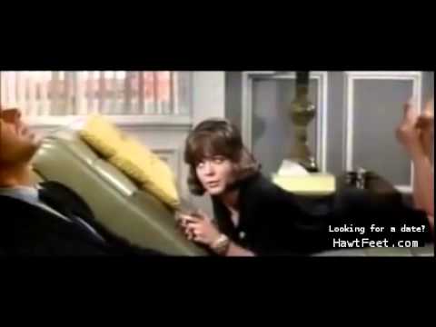 feet scene compilation - Natalie Wood in Penelope (1966)