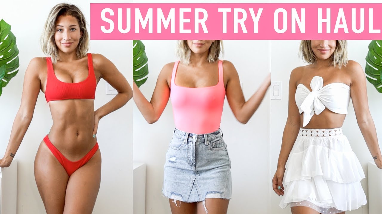 SUMMER OUTFITS TRY-ON HAUL - HUGE WHITE FOX HAUL!
