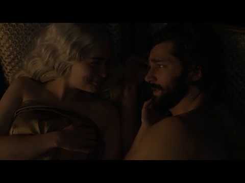 Daenerys Targaryen  Daario Naharis romantic moment (game of thrones)