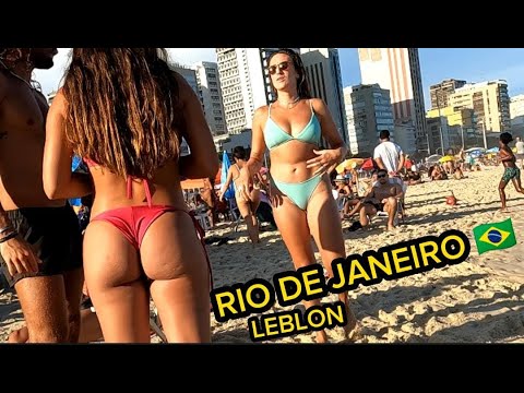 LEBLON BEACH RIO DE JANEIRO  THE BEST BEACH IN THE WORLD  2023 | PRAİA DO LEBLON #BEACH