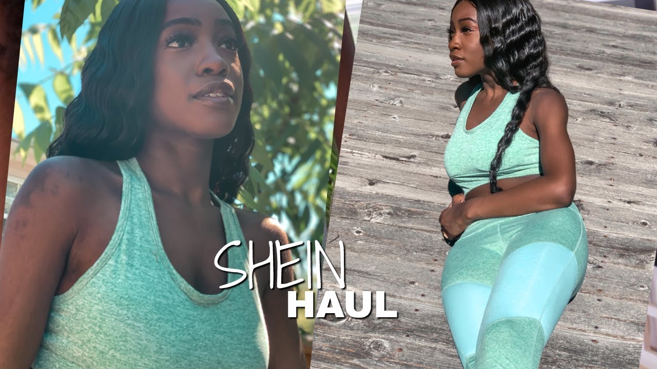 SHEIN AFFORDABLE WORKOUT CLOTHİNG HAUL | TRY ON | TOO MUCH MOUTH
