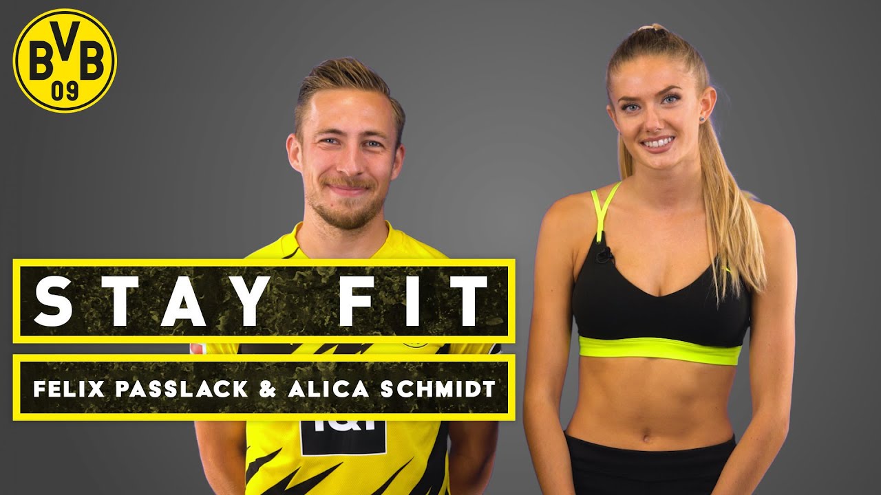 Stay fit - with Felix Passlack  Alica Schmidt 