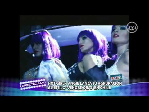Angie Jibaja lanza su grupo 'Hot Girls' en Chile