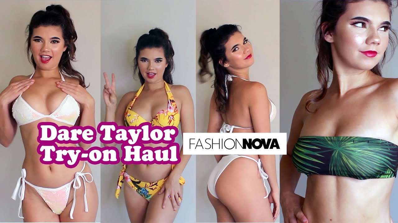 DARE TAYLOR // Fashion Nova Try-on Haul // SHORE THANG