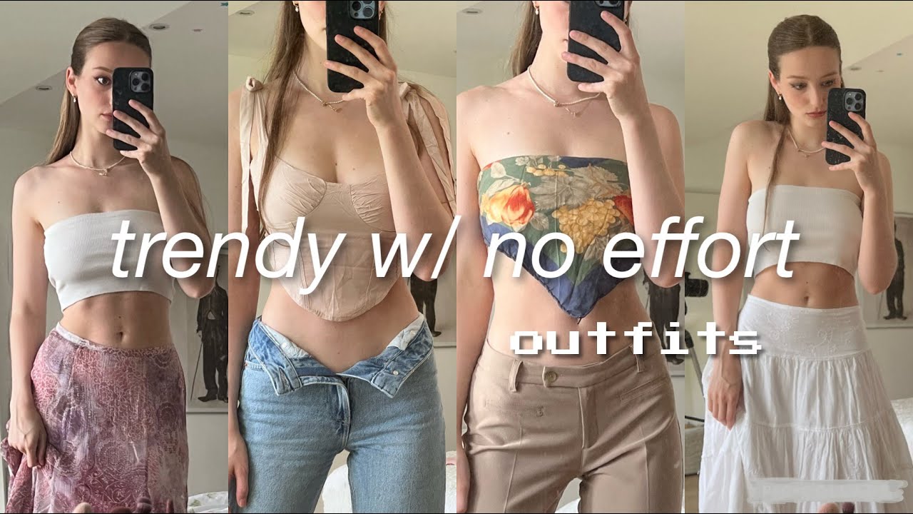 How to look TRENDY WITH NO EFFORT in summer 2022 | outfit ideas