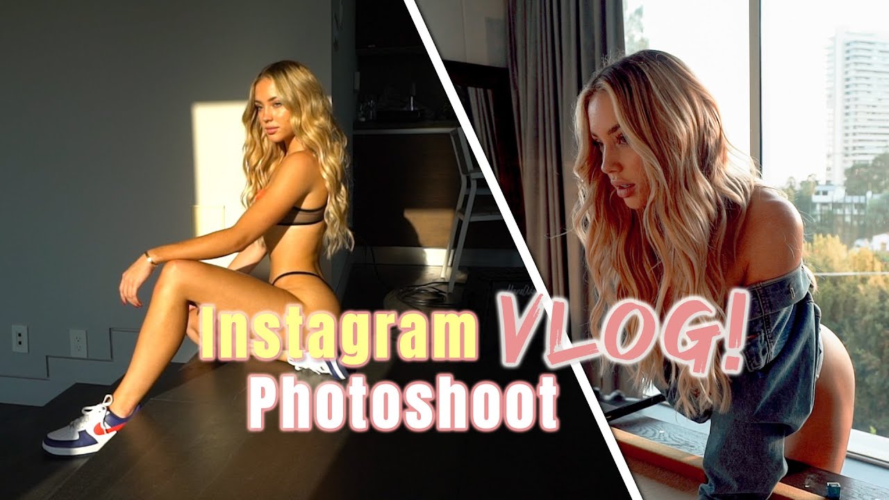 HOW I TAKE MY INSTAGRAM PICTURES // BOMBSHELL LINGERIE LOOK