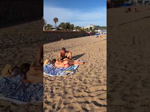 Sandy Beach ️ Catalonia  #shorts