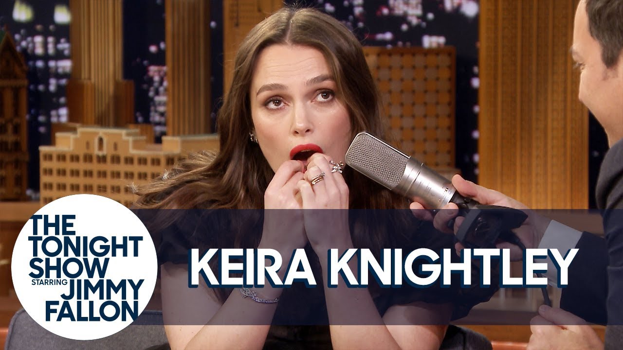 Keira Knightley Plays 'Despacito' on Her Teeth and Reveals a 'Love Actually' Secret