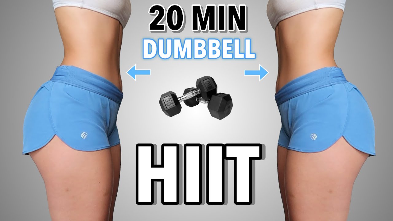 20 Minute Full Body Dumbbell Workout (Strength & Conditioning) Burn Fat Build Muscle - DAY 17
