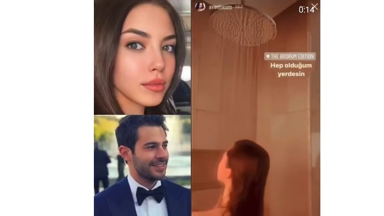 Aygün Aydın Duş Alırken Çekdiği Videosunu Paylaştı..!!
