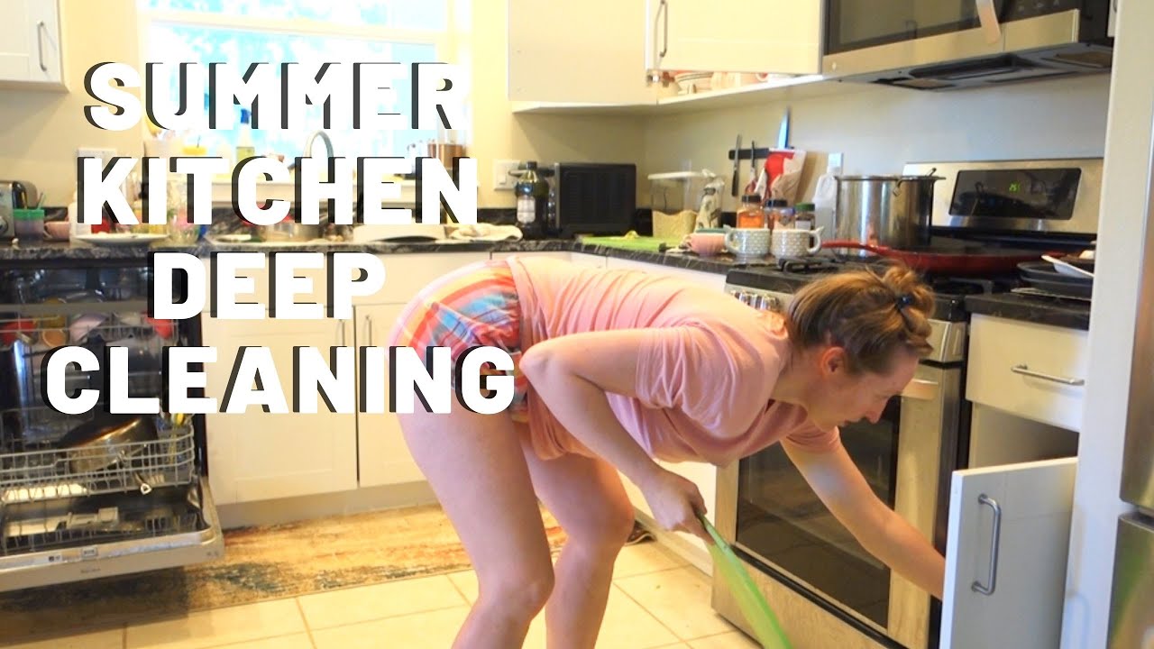 Kitchen Deep Clean for Summer | Homemaker Life |