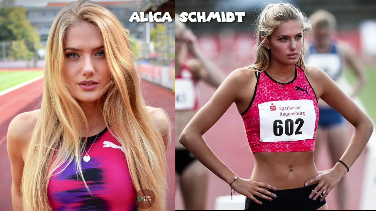 Alica Schmidt - The most Beautiful Woman in World Athletics Run