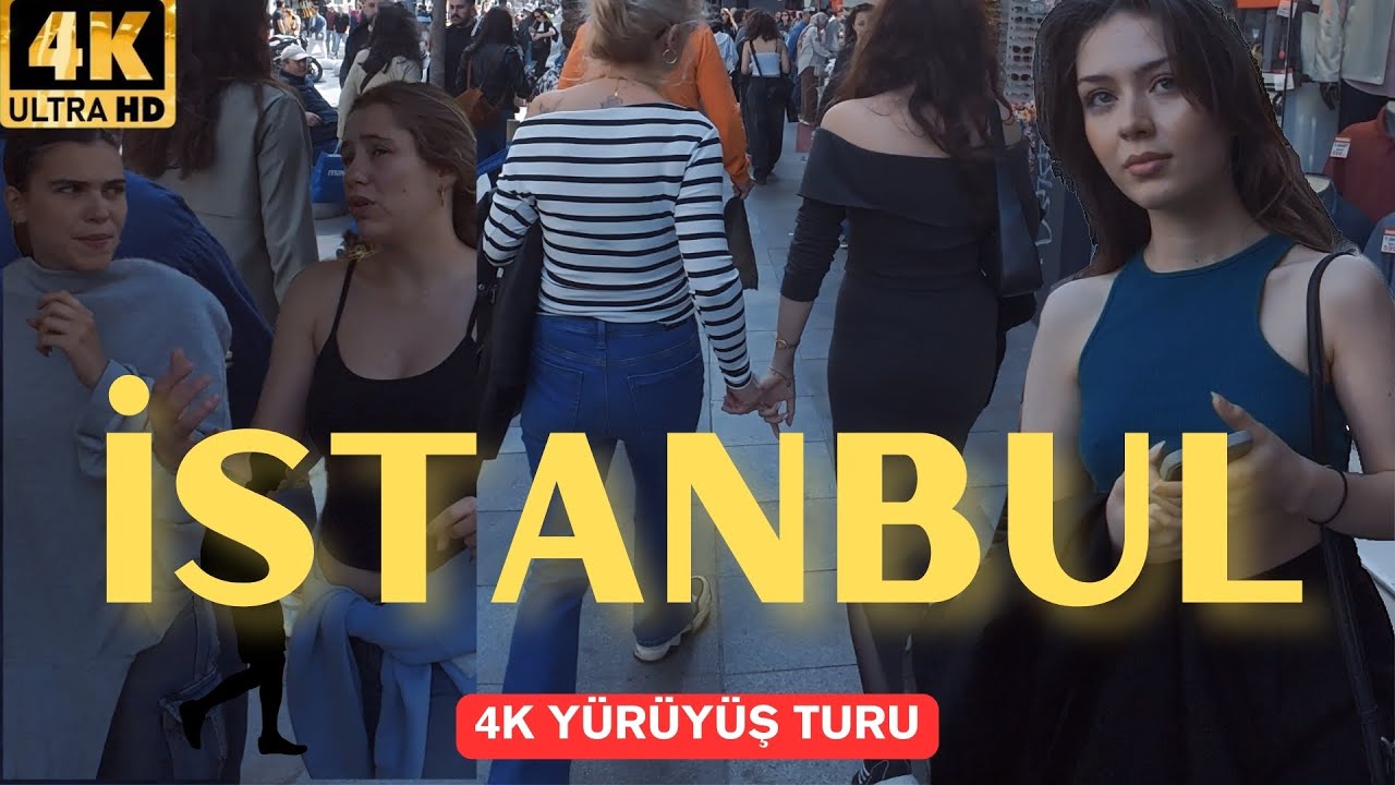 Renkli Kadıköy - 4K Yürüyüş Turu -İstanbul'un Canlı Mahallesi | Explore Kadıköy: 4K Walking Tour