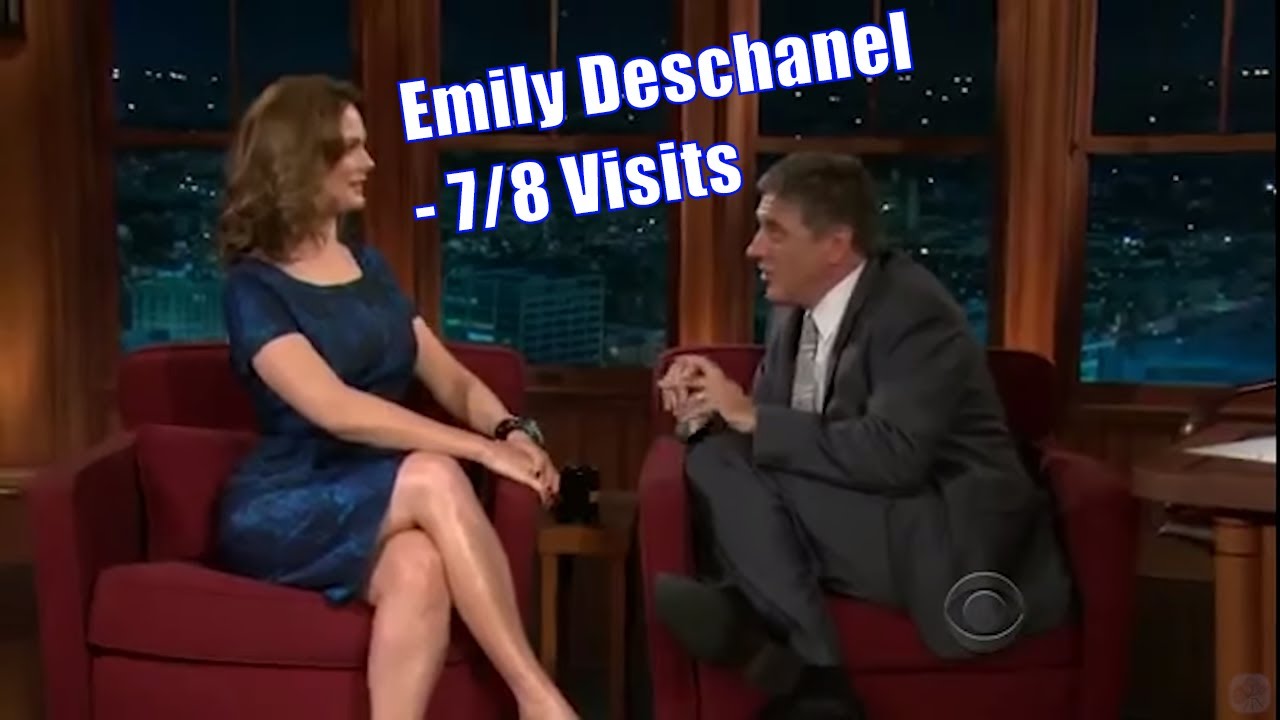 EMİLY DESCHANEL - HAS A FANTASTİC JURY DUTY STORY  - 7/8 VİSİTS IN CHRON. ORDER [MOSTLY GREAT Q]