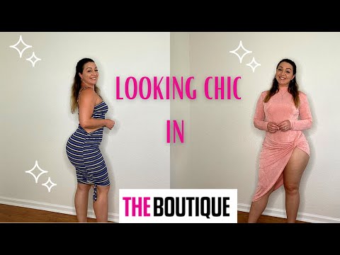 DRESS CHIC | BODYCON DRESS HAUL | FEATURING THE BOUTIQUE