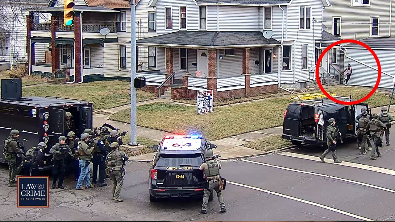 Murder Suspect Flees Heavily Armed SWAT Team in Daring Escape Attempt