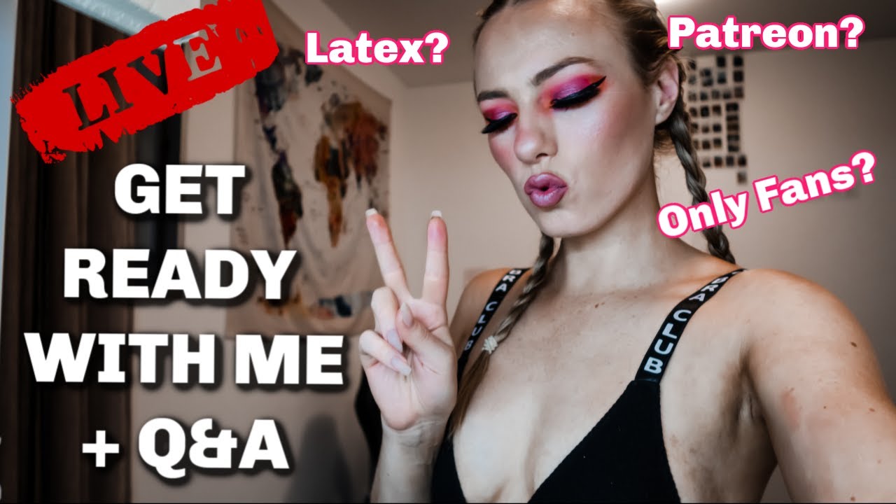 GET READY WİTH ME  CHİT CHAT | LATEX, PATREON AND ONLYFANS