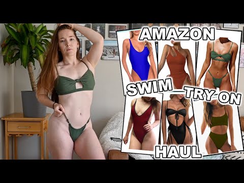 TOP AMAZON THONG SWIM SUITS FOR 2022 | TRY ON HAUL