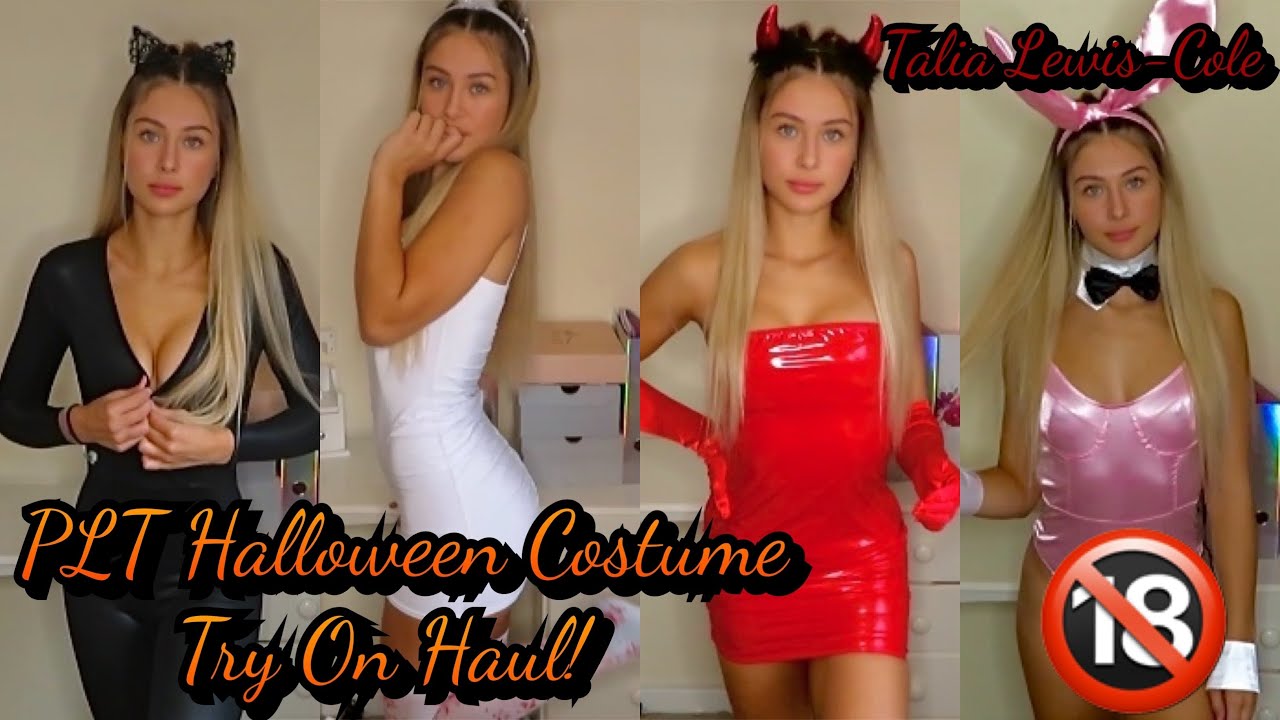 PRETTY LİTTLE THİNG HALLOWEEN TRY ON HAUL! ~ TALİA LEWİS-COLE