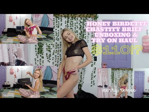 honey birdette chastity brief - worth the $$ ??? Try on & HONEST review